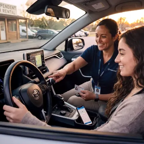 Wind Tropfen – Fahrzeugpflege